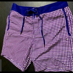 Mr. Swim Blue & Red Swimtrunks Size 28